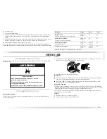 Предварительный просмотр 23 страницы Maytag MGDZ600TE - Epic Z Front Load Gas Dryer Use And Care Manual