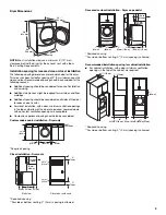 Предварительный просмотр 5 страницы Maytag MGDZ600TK - Front Load Gas Dryer Install Manual