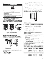 Предварительный просмотр 11 страницы Maytag MGDZ600TK - Front Load Gas Dryer Install Manual