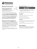 Preview for 25 page of Maytag MGR4452BDB Warranty Manual