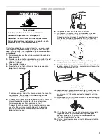 Preview for 7 page of Maytag MGR5605W Installation Instructions Manual