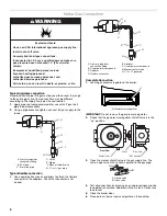 Preview for 8 page of Maytag MGR5605W Installation Instructions Manual