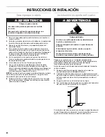 Preview for 20 page of Maytag MGR5605W Installation Instructions Manual