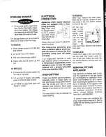 Preview for 17 page of Maytag MGR5705BDH User Manual