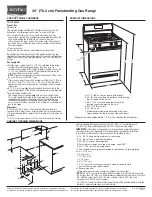 Maytag MGR7662W Product Dimensions preview