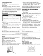 Preview for 9 page of Maytag MGR7662WB4 User Instructions