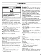 Preview for 11 page of Maytag MGR7662WB4 User Instructions