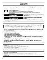 Preview for 2 page of Maytag MGR8800DS User Instructions