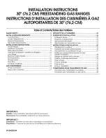 Maytag MGR8880AB0 Installation Instructions Manual preview