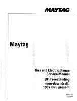 Maytag MGS5770ADB Service Manual preview