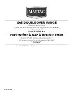 Preview for 1 page of Maytag MGT8775XW02 Use & Care Manual