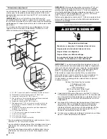 Preview for 22 page of Maytag MGT8800FZ Installation Instructions Manual