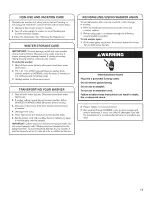 Preview for 15 page of Maytag MHW3000BG2 Use & Care Manual