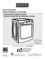 Maytag MHW3505FW Use & Care Manual preview