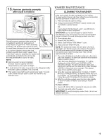 Preview for 13 page of Maytag MHW6000XG0 Use & Care Manual