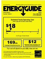 Preview for 1 page of Maytag MHW7000X Series Energy Manual