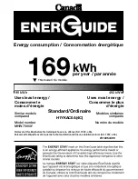 Preview for 2 page of Maytag MHW7000X Series Energy Manual