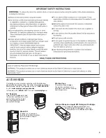 Preview for 3 page of Maytag MHW9000 Series Use And Care Manual