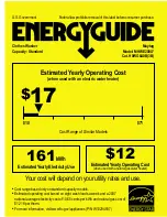 Preview for 1 page of Maytag MHWE200XW Energy Manual