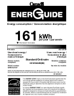 Preview for 2 page of Maytag MHWE200XW Energy Manual