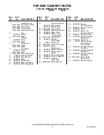 Preview for 2 page of Maytag MHWZ400TB00 Parts List