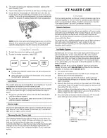 Preview for 8 page of Maytag MIM1554VRB0 User Instructions