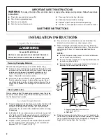 Preview for 2 page of Maytag MIM1554WRS - Ice Maker User Instructions