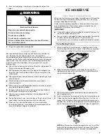 Preview for 7 page of Maytag MIM1554WRS1 User Instructions