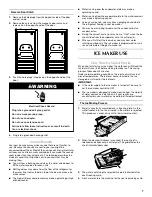 Предварительный просмотр 7 страницы Maytag MIM1554XRS User Instructions