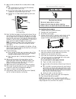 Предварительный просмотр 10 страницы Maytag MIM1554XRS User Instructions