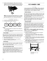 Предварительный просмотр 8 страницы Maytag MIM1554XRS0 User Instructions