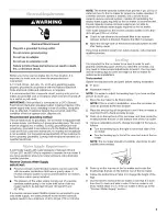 Preview for 3 page of Maytag MIM1554XRS1 User Instructions