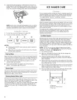 Preview for 8 page of Maytag MIM1554XRS1 User Instructions