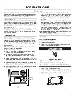 Preview for 13 page of Maytag MIM1554ZRS User Instructions