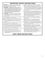 Preview for 3 page of Maytag MIR8890AS0 User Instructions