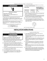 Preview for 5 page of Maytag MIT8795BS00 Installation Instructions Manual