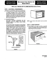 Maytag MK241 Installation Instructions Manual предпросмотр