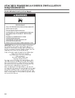 Preview for 10 page of Maytag MLE20PDAYW Installation Instructions Manual