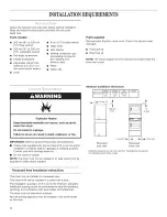 Предварительный просмотр 4 страницы Maytag MLE24PD Installation Instructions Manual