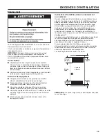 Предварительный просмотр 29 страницы Maytag MLE27PD Installation Instructions Manual