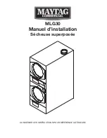 Предварительный просмотр 16 страницы Maytag MLG30 Installation Manual