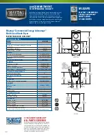 Предварительный просмотр 2 страницы Maytag MLG35PD Specifications