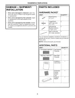 Предварительный просмотр 6 страницы Maytag MMV5165BAW - 1.6 cu. Ft. Microwave Installation Instructions Manual