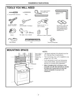 Предварительный просмотр 7 страницы Maytag MMV5165BAW - 1.6 cu. Ft. Microwave Installation Instructions Manual