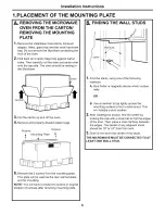 Предварительный просмотр 8 страницы Maytag MMV5165BAW - 1.6 cu. Ft. Microwave Installation Instructions Manual