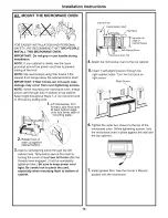 Предварительный просмотр 13 страницы Maytag MMV5165BAW - 1.6 cu. Ft. Microwave Installation Instructions Manual