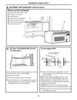 Предварительный просмотр 14 страницы Maytag MMV5165BAW - 1.6 cu. Ft. Microwave Installation Instructions Manual