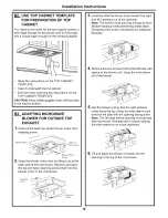 Предварительный просмотр 15 страницы Maytag MMV5165BAW - 1.6 cu. Ft. Microwave Installation Instructions Manual