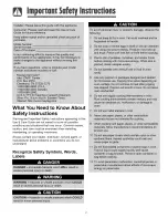 Preview for 2 page of Maytag MMV5207AA Use & Care Manual