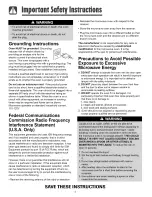 Preview for 3 page of Maytag MMV5207AA Use & Care Manual